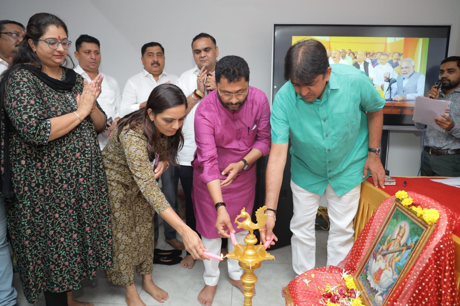 તા.૩૦/૦૬/૨૦૨૪ ના રોજ દેલાડવા ગામે નવા પંચાયત ભવનનું લોકાર્પણ કરવામાં આવ્યું.